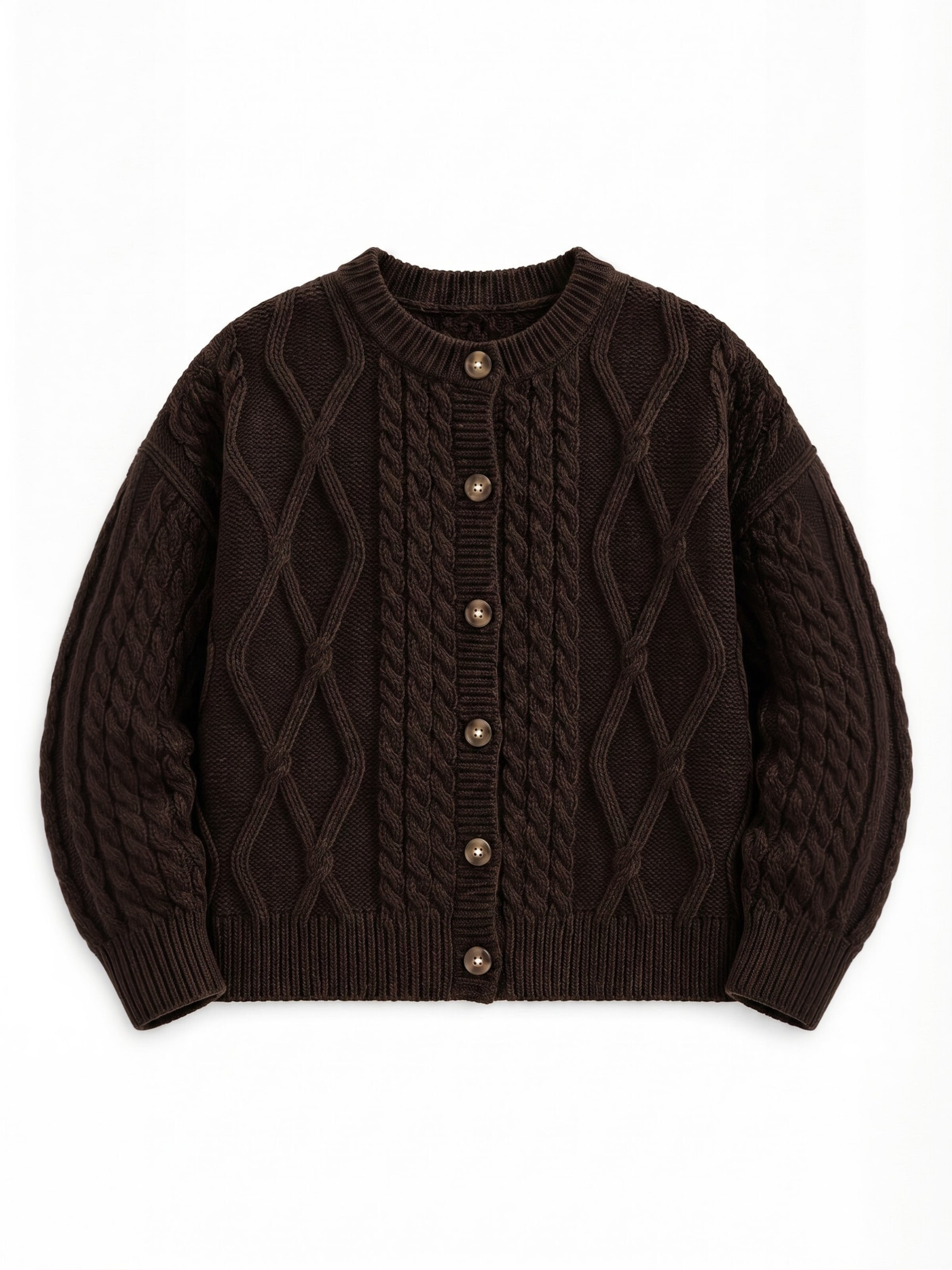 Opal Studio Sweater ' Carla ' in Brown: front