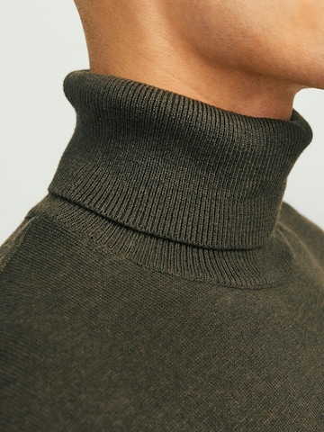 JACK & JONES Trui 'JJEemil' in Groen