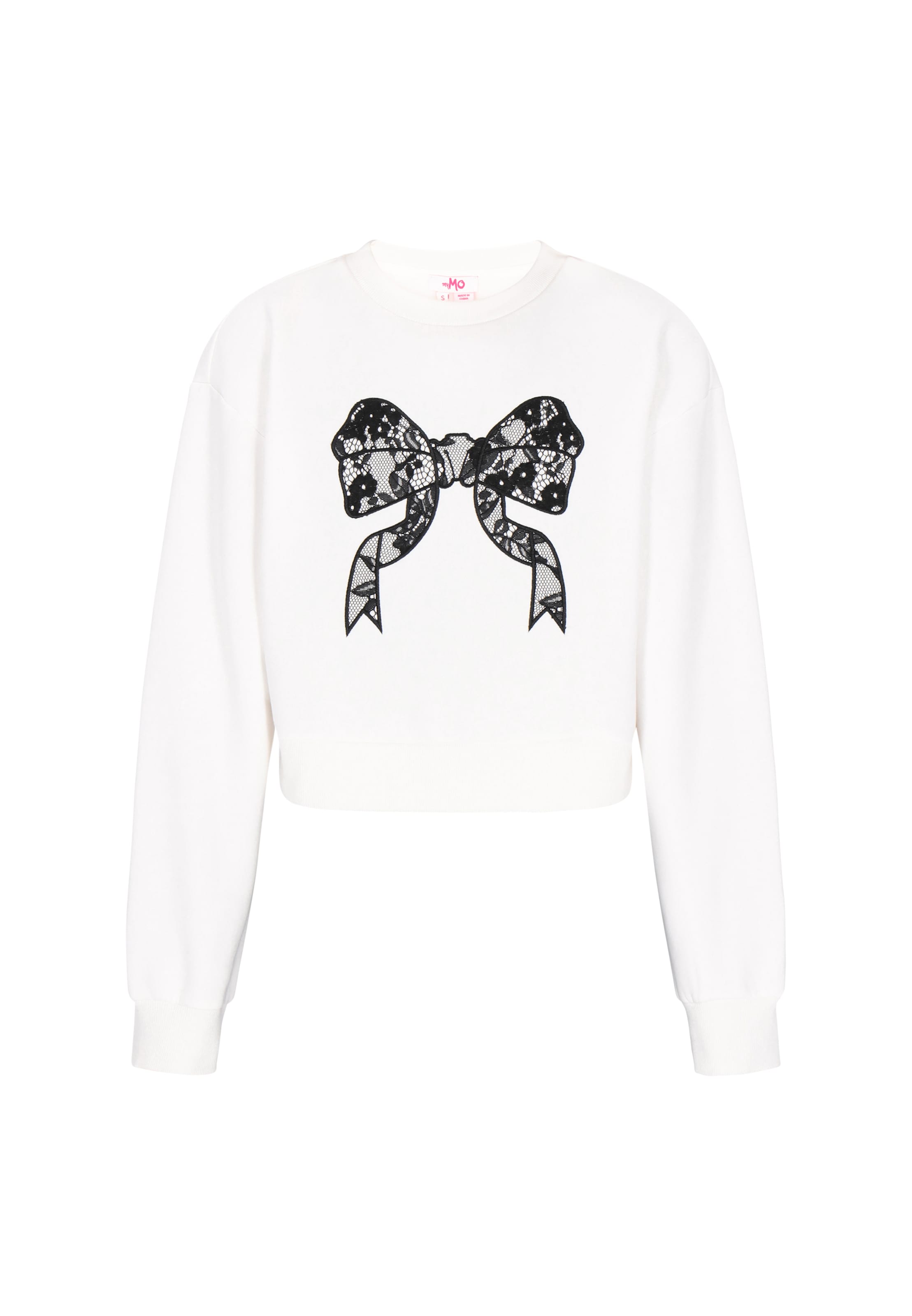 MYMO - Sweatshirt em branco: frente