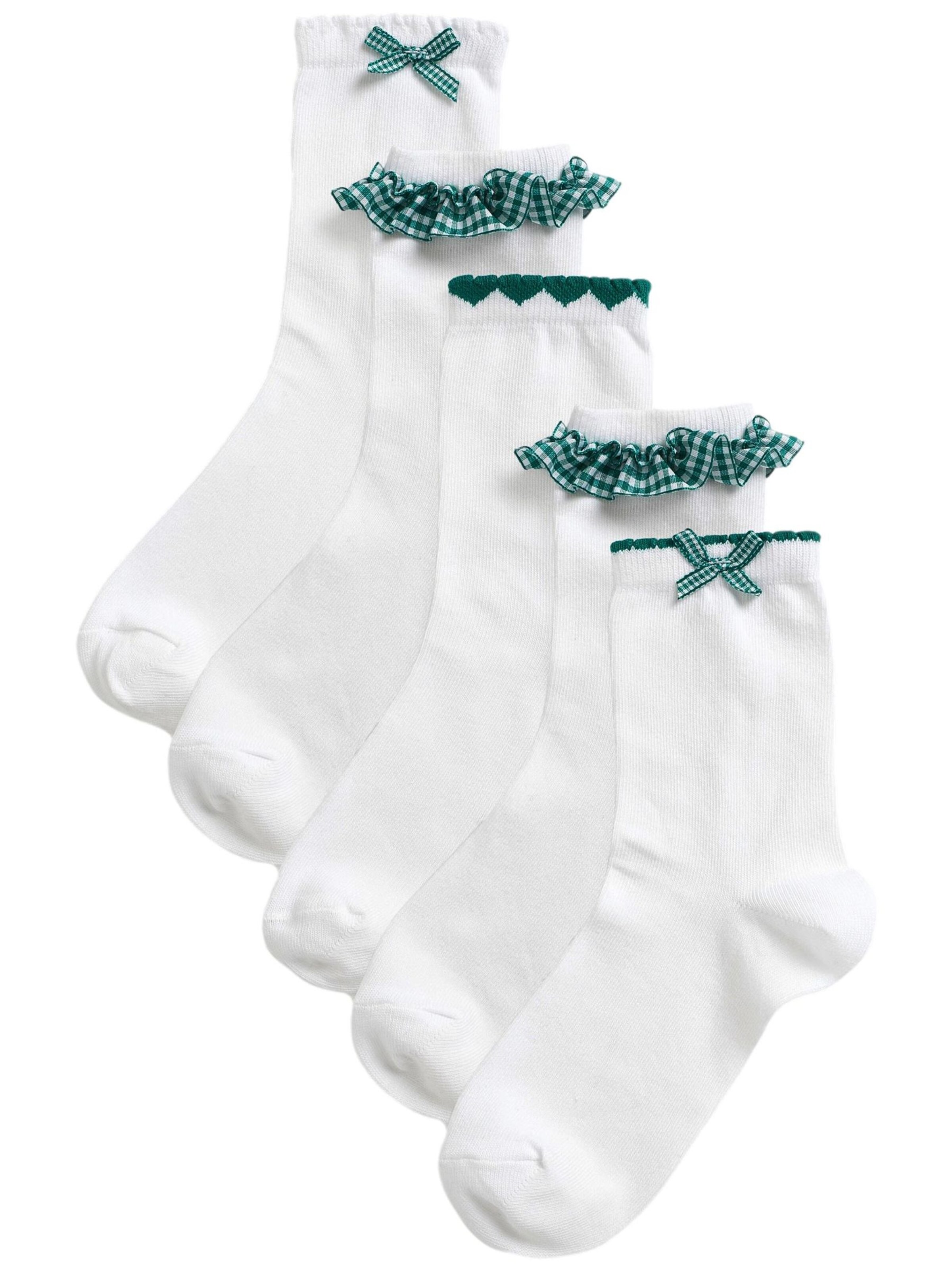 Next Socken in Weiß: Vorderseite