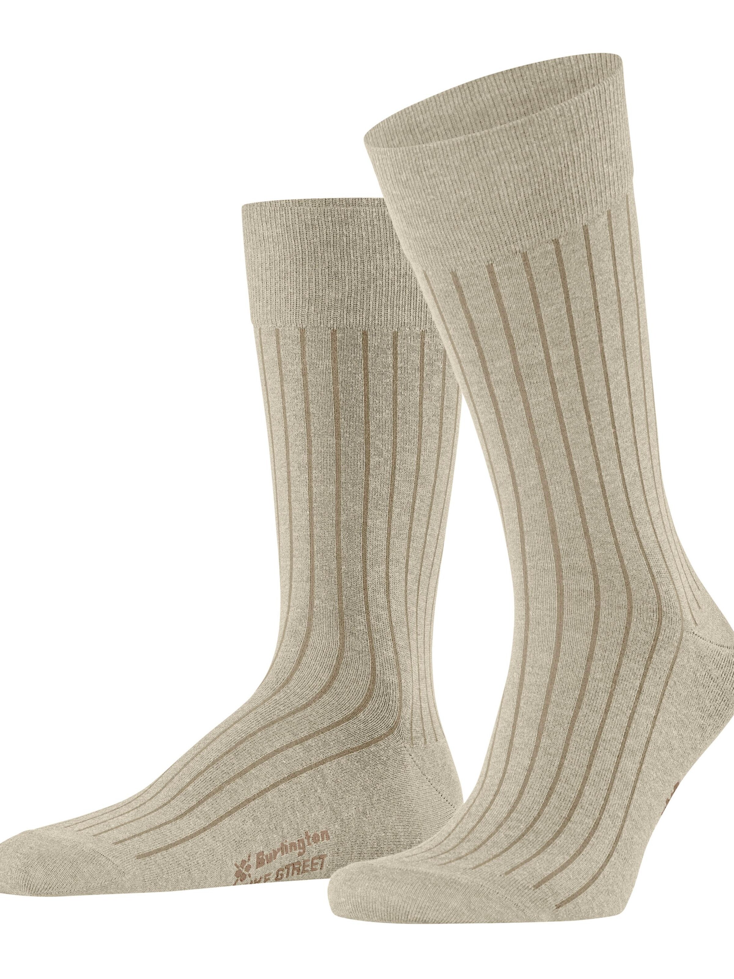 BURLINGTON Socks in Grey: front