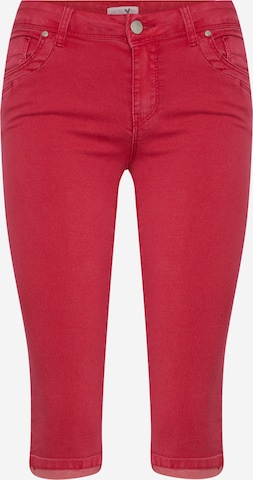 Hailys Skinny Jeans 'Jenna' in Pink: front