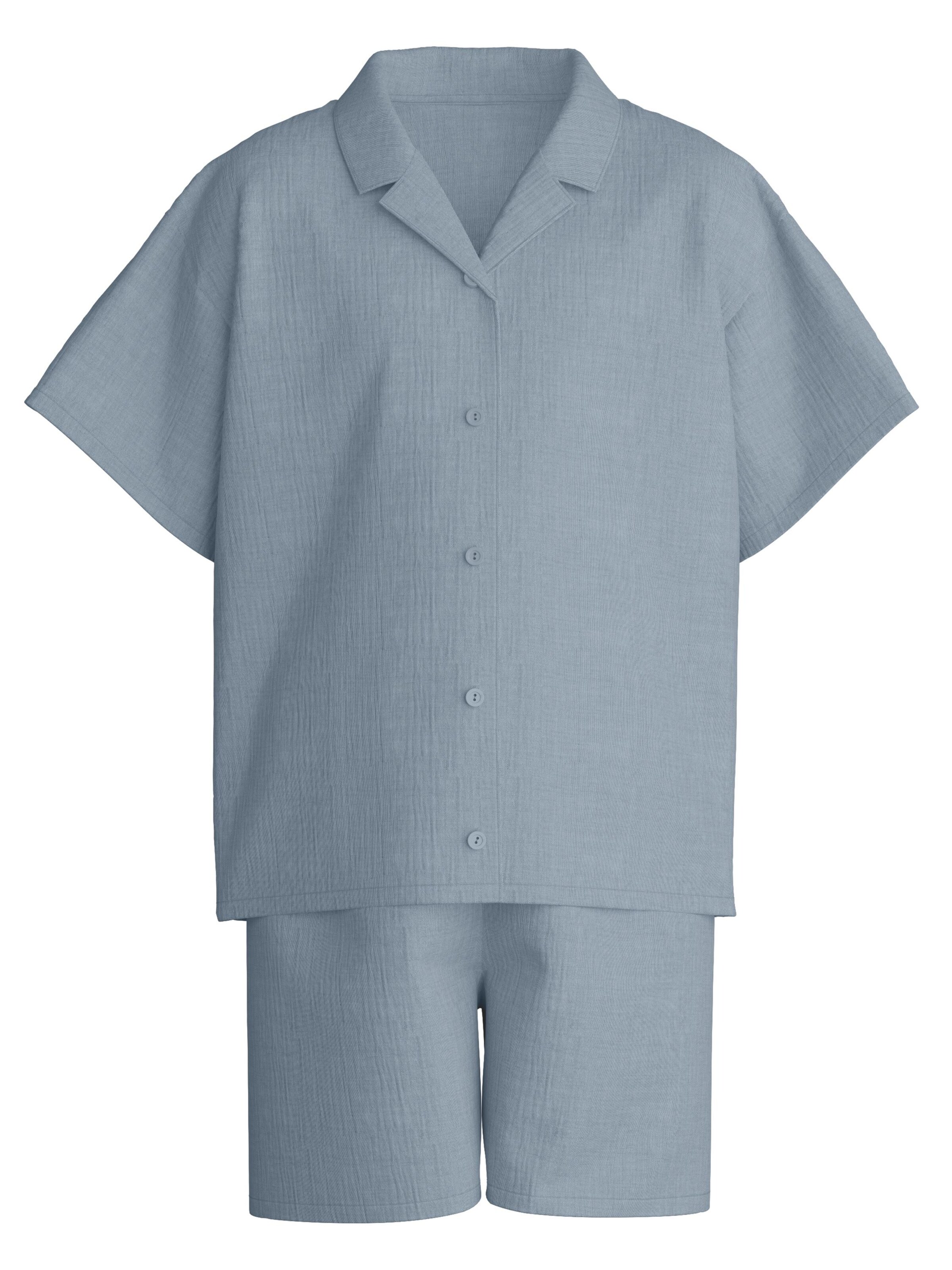 CALIDA Schlafanzug 'Kids Sleep'‌ in Grau: Vorderseite