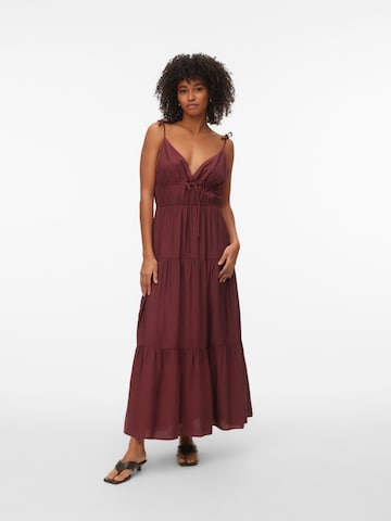 VERO MODA Summer Dress 'VMATHENA' in Red