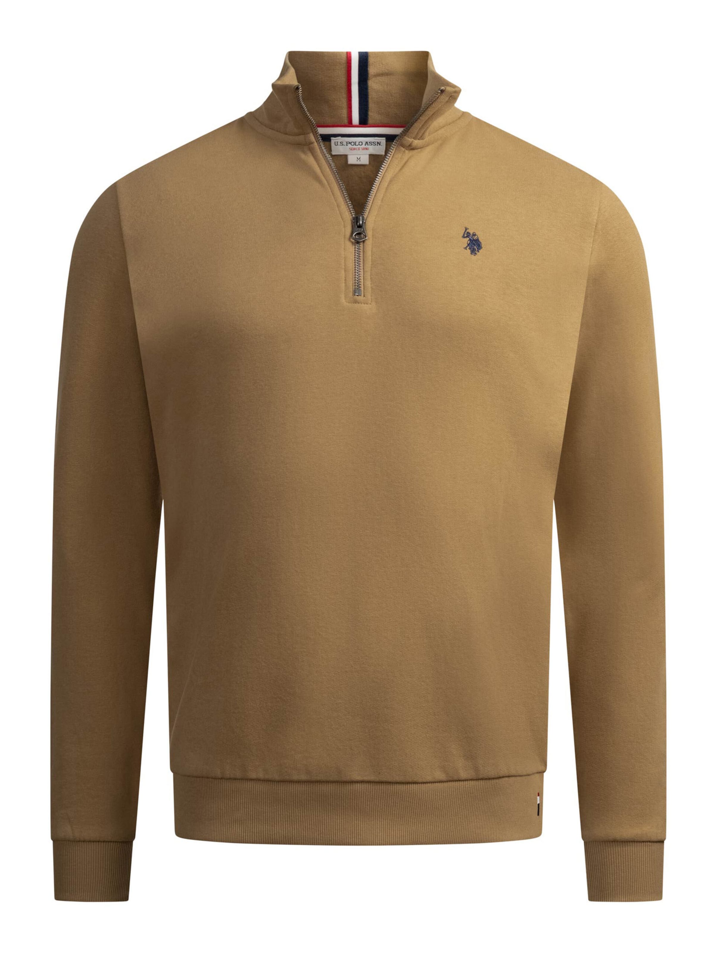 U.S. POLO ASSN. Sweatshirt in Camel, Item view