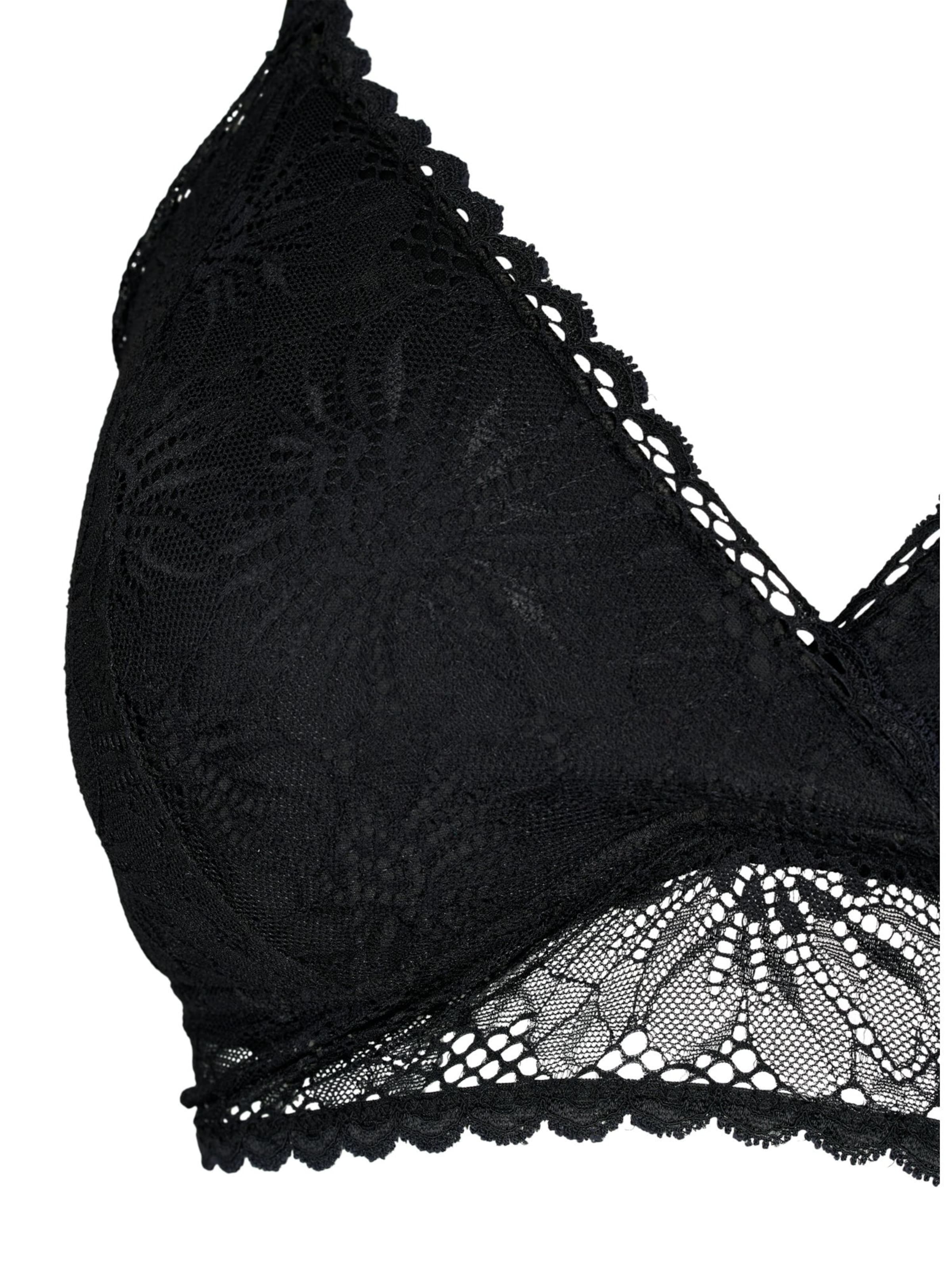 Devoted by Zizzi Bra 'LHALO' in Black
