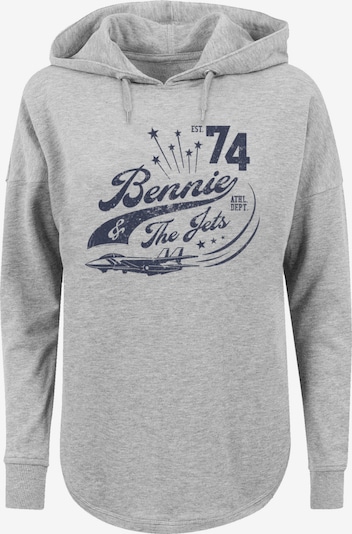 F4NT4STIC Sweatshirt 'Elton John Bennie And The Jets' in navy / grau, Produktansicht