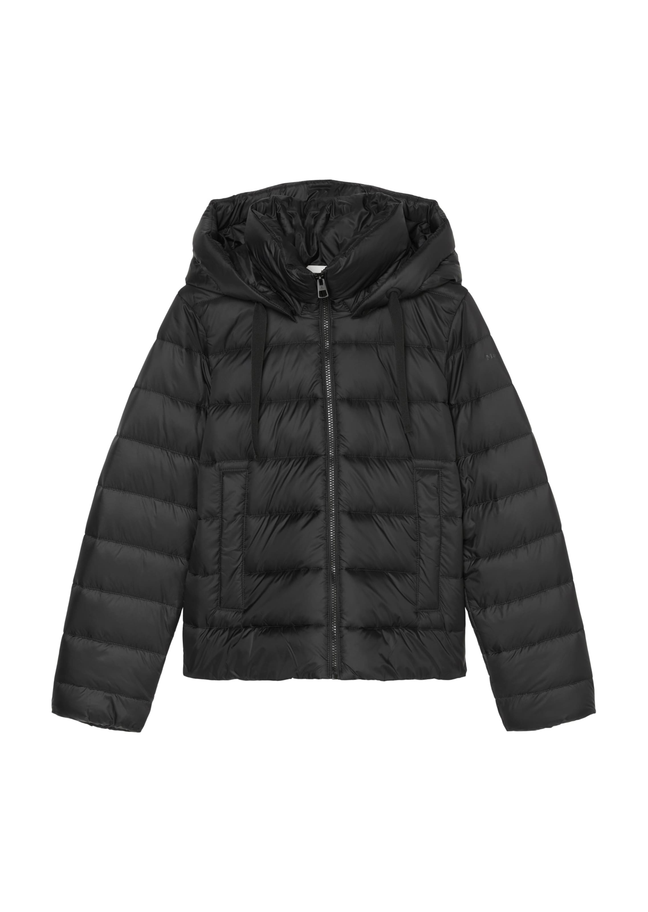 Marc O'Polo Přechodná bunda – černá: přední strana