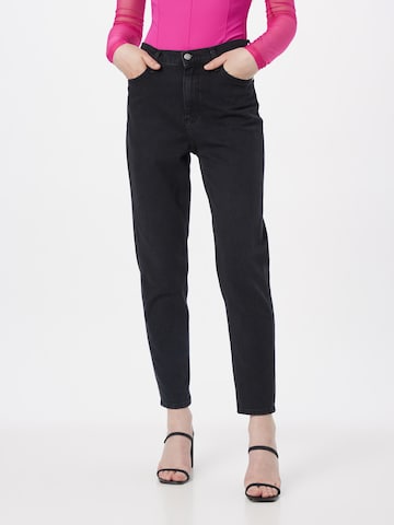 Calvin Klein Jeans Tapered Jeans in Black: front