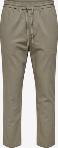 Only & Sons Spodnie 'ONSLINUS' w kolorze szary: przód