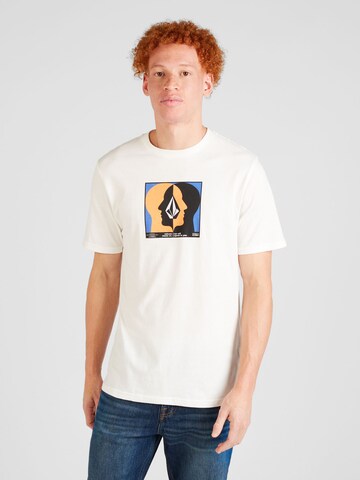 T-Shirt 'WHELMED' Volcom en blanc : devant