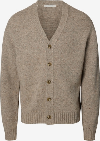SELECTED Neuletakki 'SLHCODY' värissä beige: etupuoli