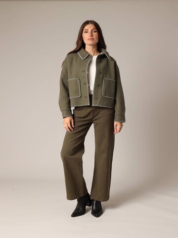 Veste mi-saison 'METZA' Deeluxe en vert