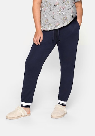 Effilé Pantalon SHEEGO en bleu : devant