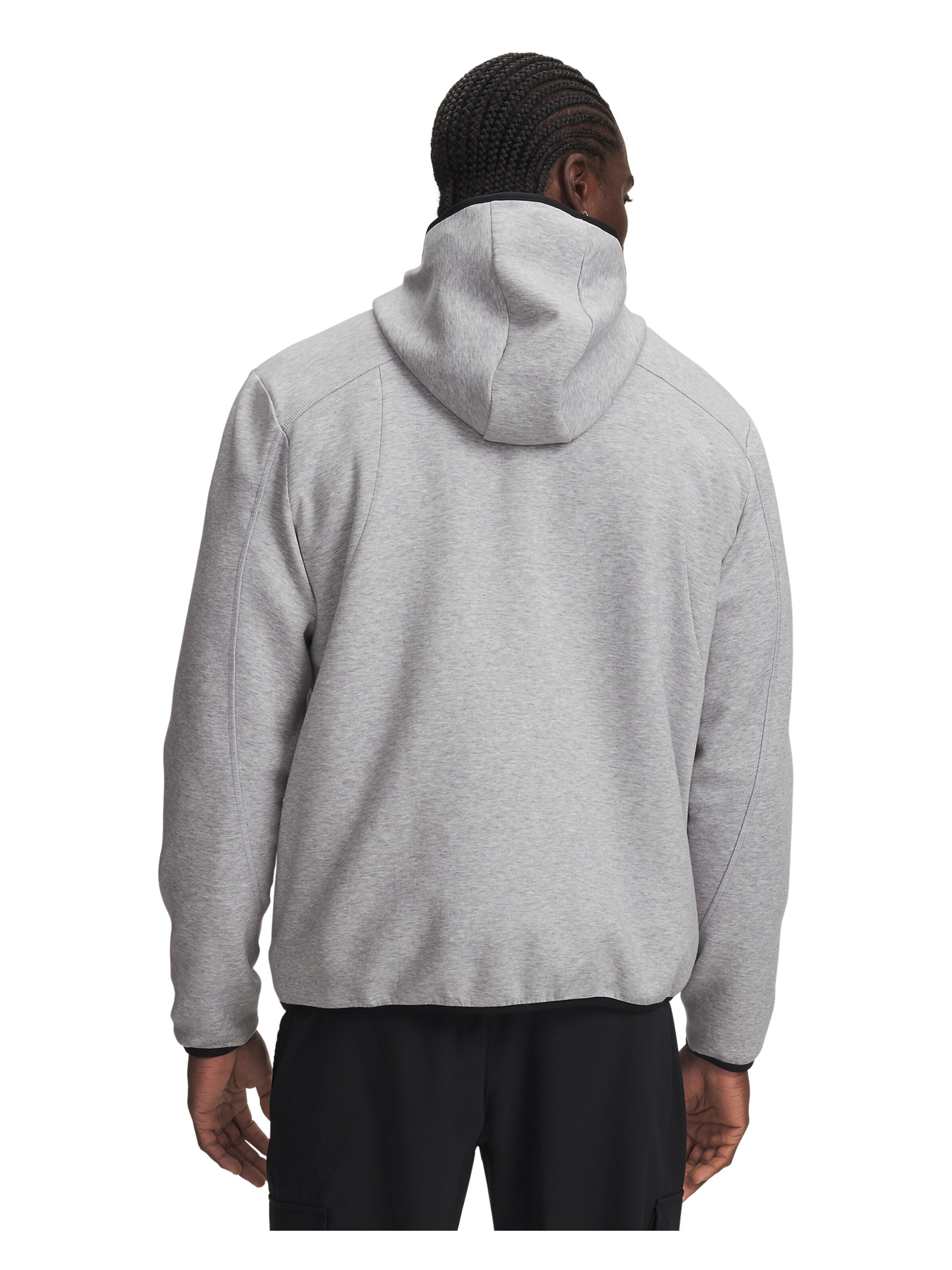 UNDER ARMOUR Sportsweatvest 'Unstoppable Flc' in Grijs