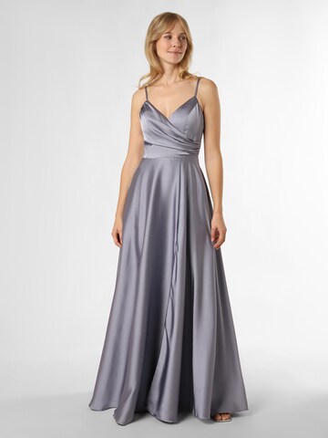 Laona Evening Dress in Blue: front