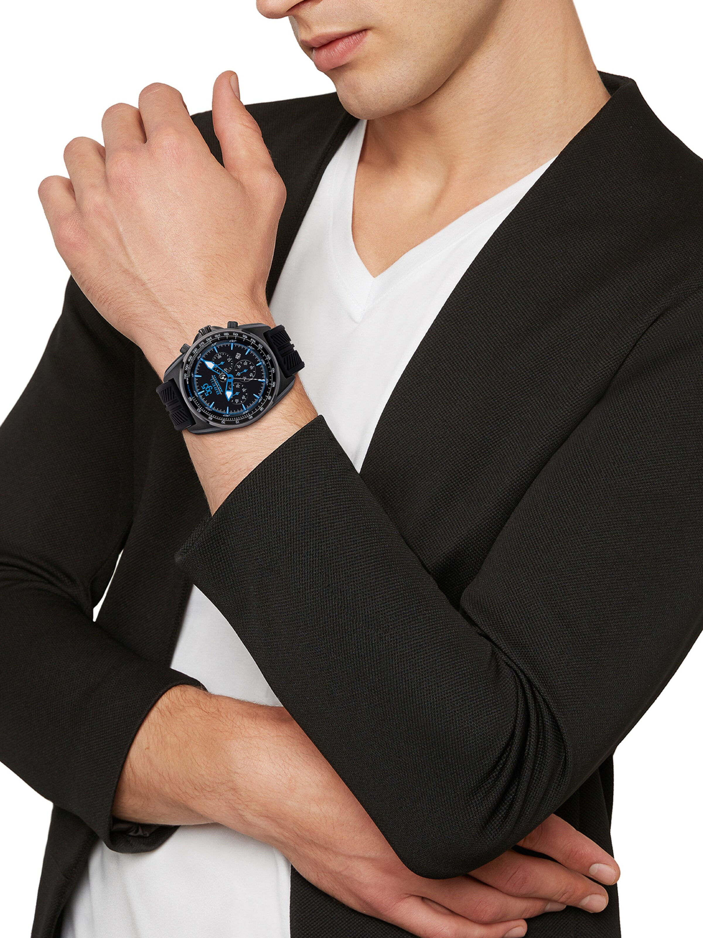 Breil Analog watch 'Abarth' in Black