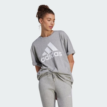 ADIDAS SPORTSWEAR Funktionsshirt 'Essentials' in Grau: Vorderseite