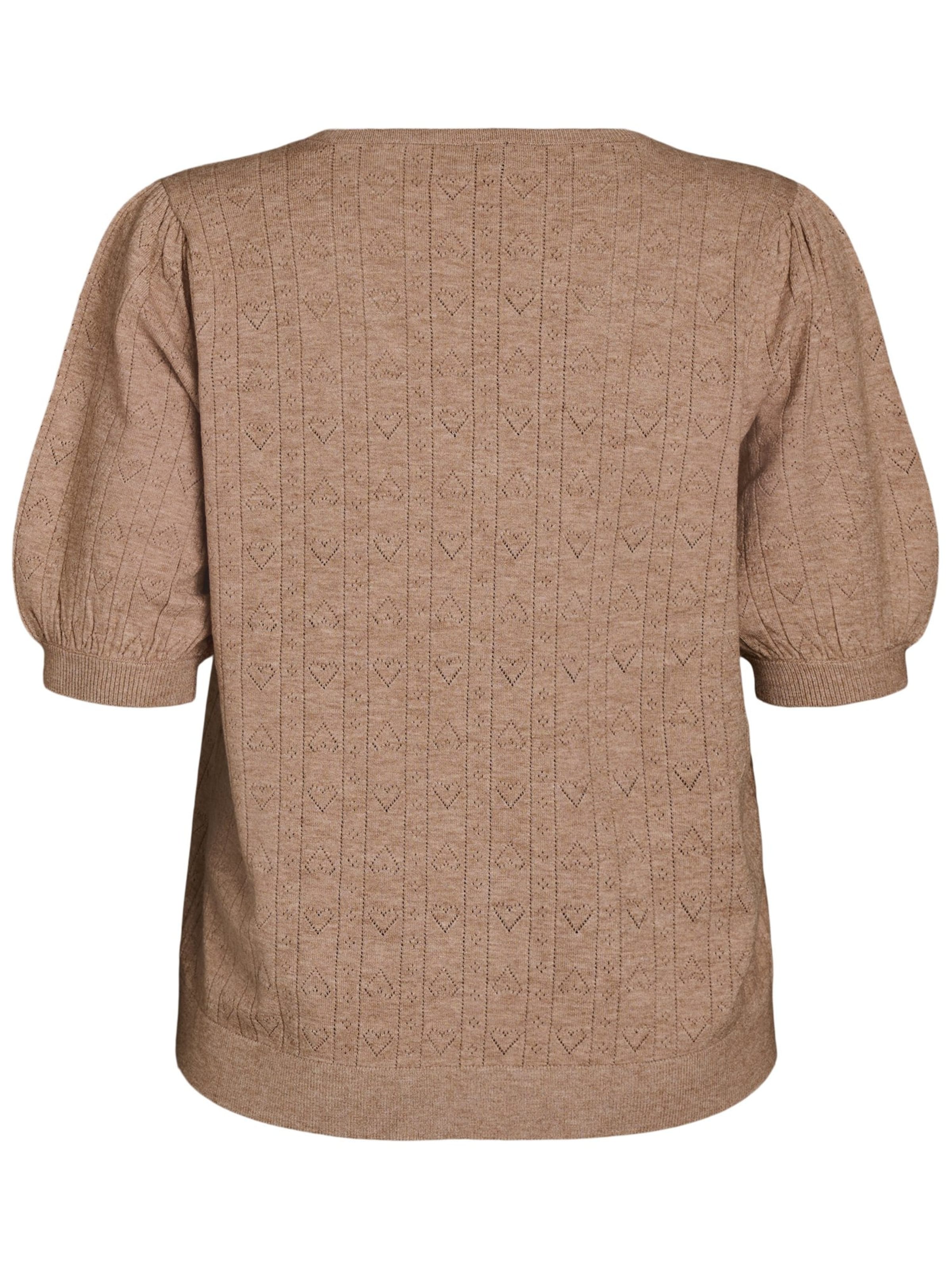 Pullover 'Mella' di Zizzi in beige