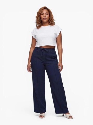ONLY Carmakoma - Loosefit Pantalón 'CARMIA' en azul