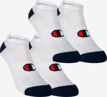 Champion Authentic Athletic Apparel Ankle Socks ' 4er-Pack No Show Socks Performance ' in White: front
