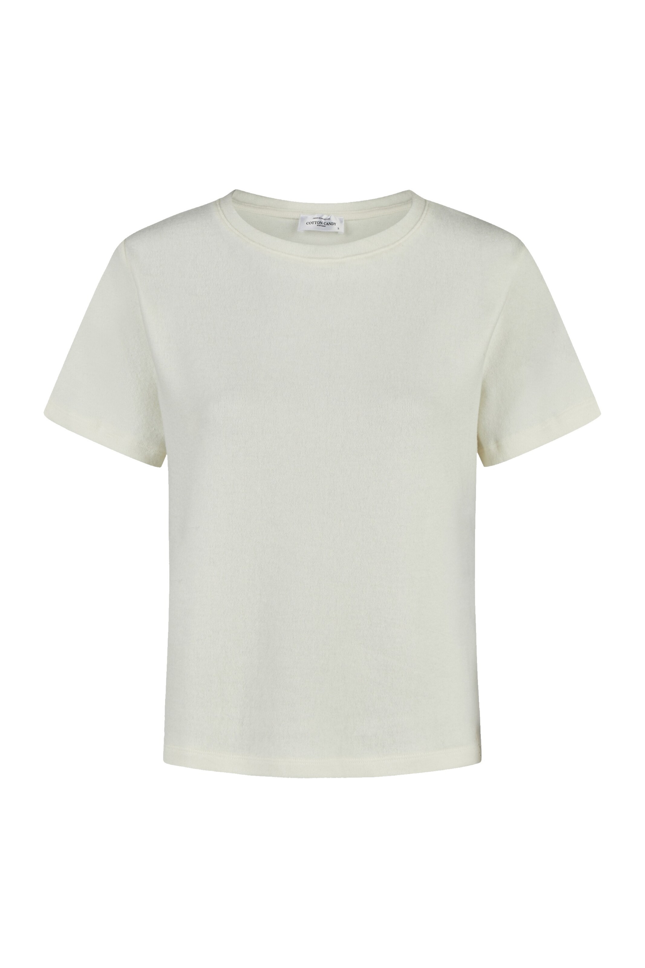 Cotton Candy Shirt in Wit: voorkant