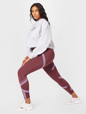 Only Play Curvy Skinny Workout Pants 'Ehy' in Purple