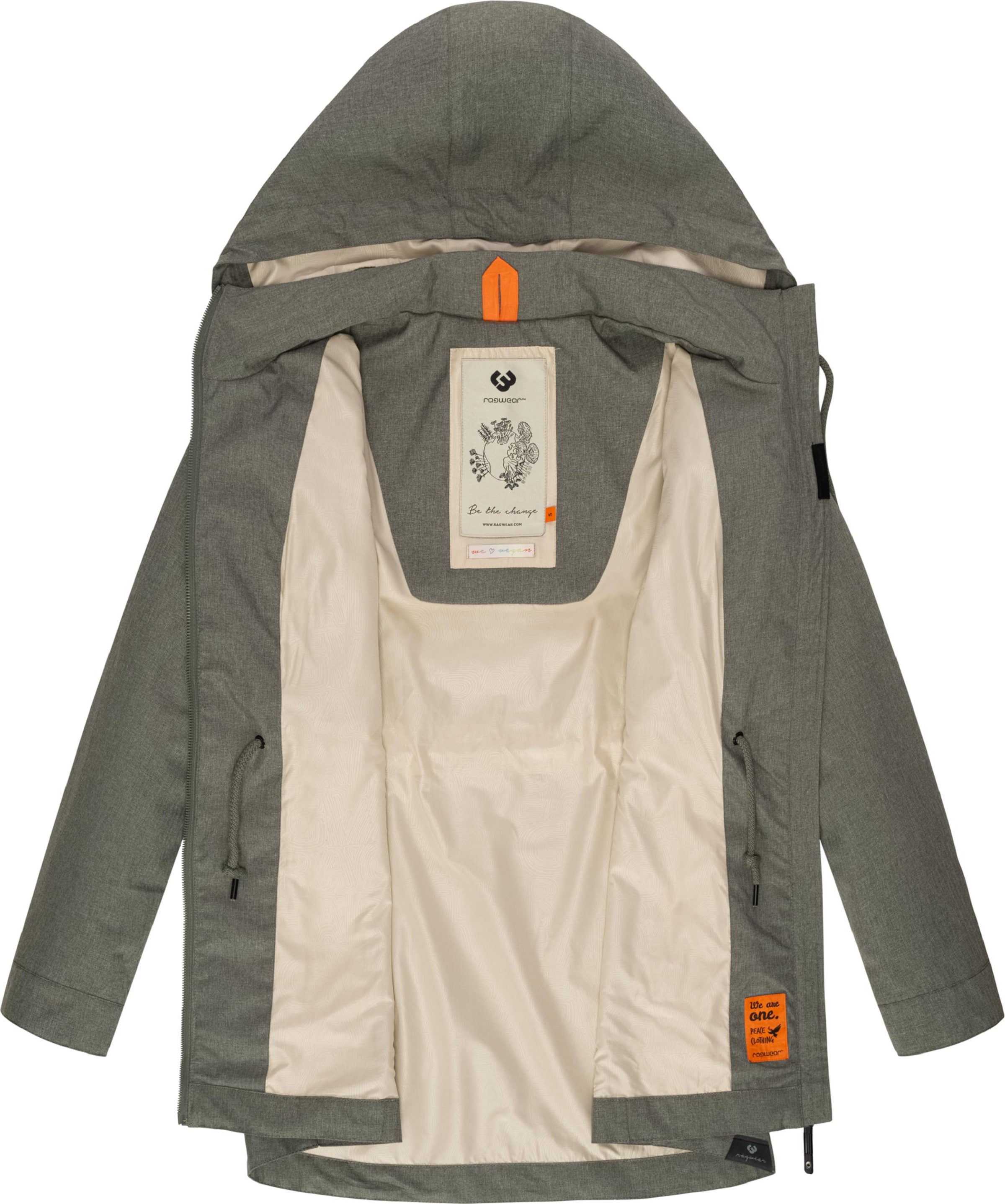 Ragwear Raincoat 'Dakkota II' in Green