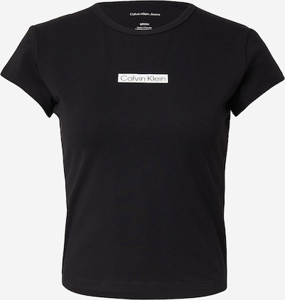 Calvin Klein Jeans Majica veličine XS u crna / bijela, Pregled proizvoda