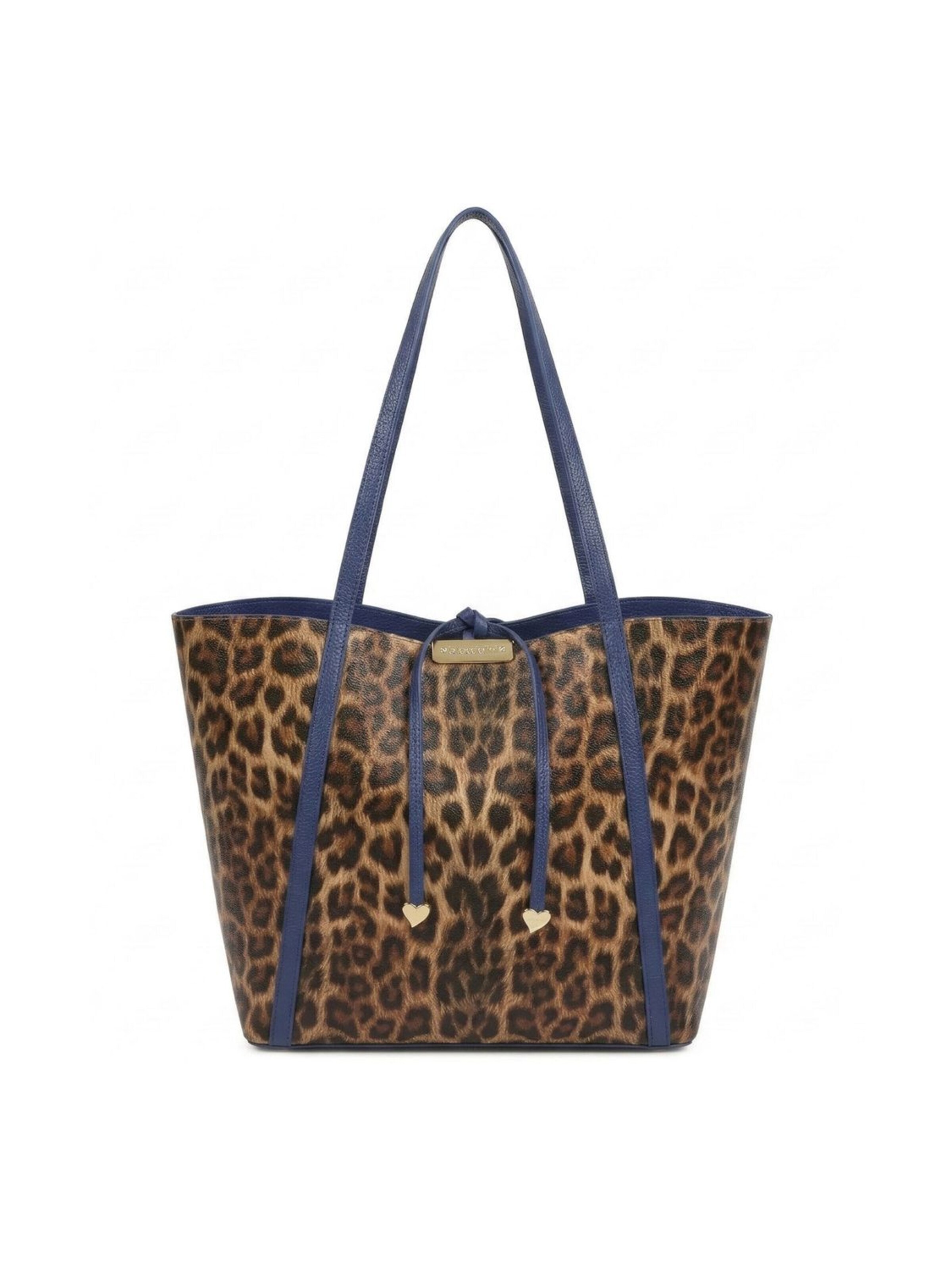 Shopper 'Double' di Braccialini in blu