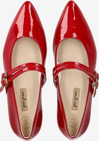 Paul Green Ballet Flats in Red