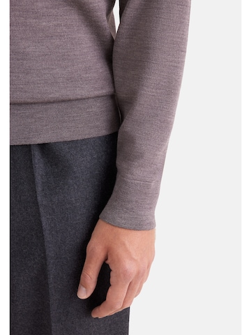 Pull-over 'Schwarze Rose' SEIDENSTICKER en marron