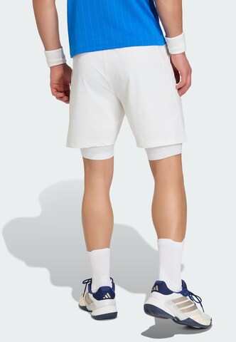 ADIDAS PERFORMANCE - regular Pantalón deportivo en blanco