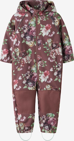 NAME IT Athletic suit 'NMFAlfa08' in Brown: front