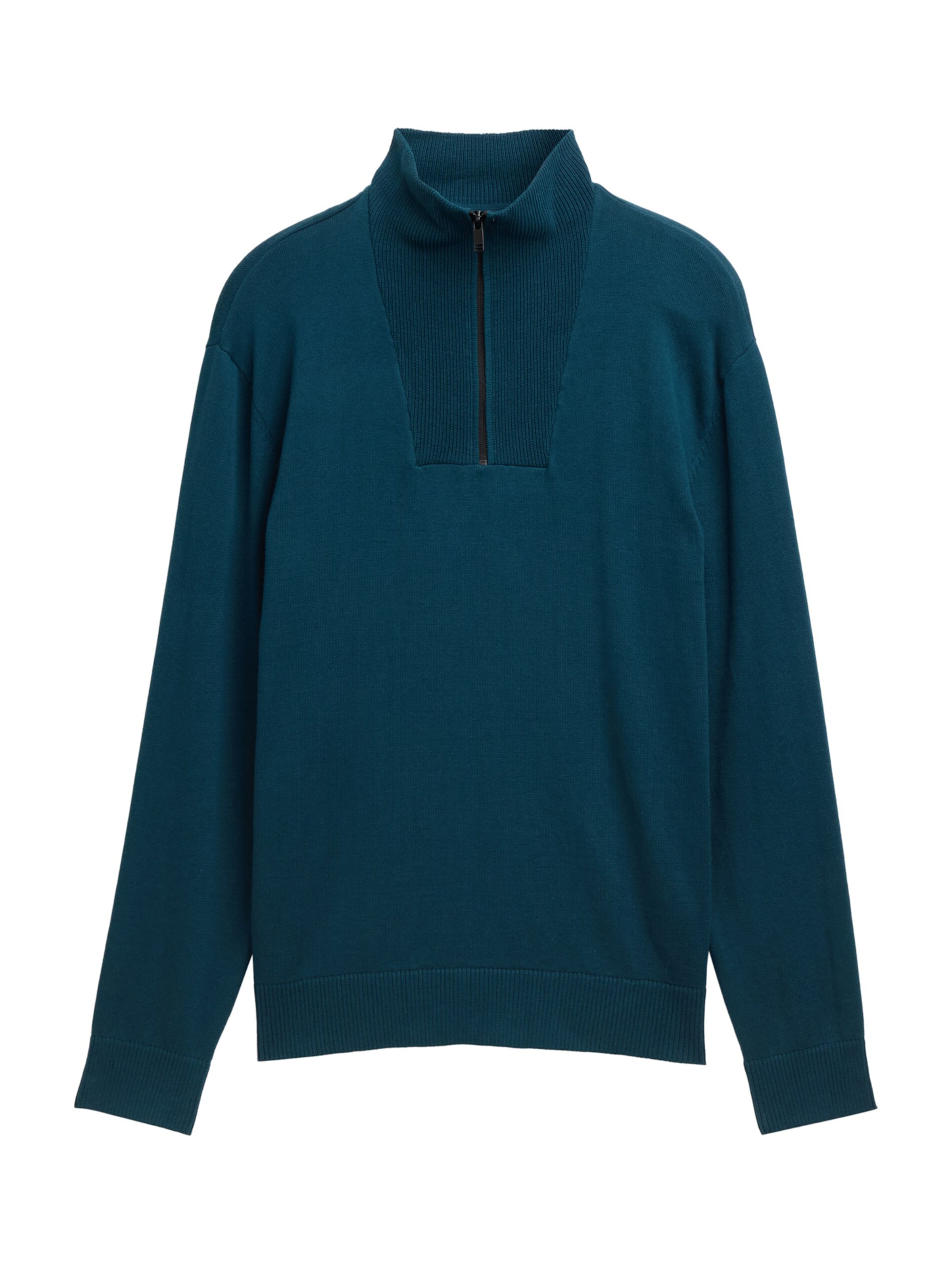 TOM TAILOR DENIM Pullover in Grün: Vorderseite