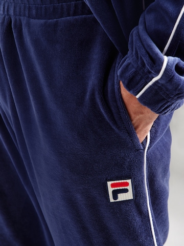 Tapered Pantaloni sport 'TERRINDA' de la FILA pe albastru