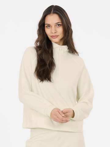 Athlecia Sport sweatshirt 'Franye' i beige: framsida