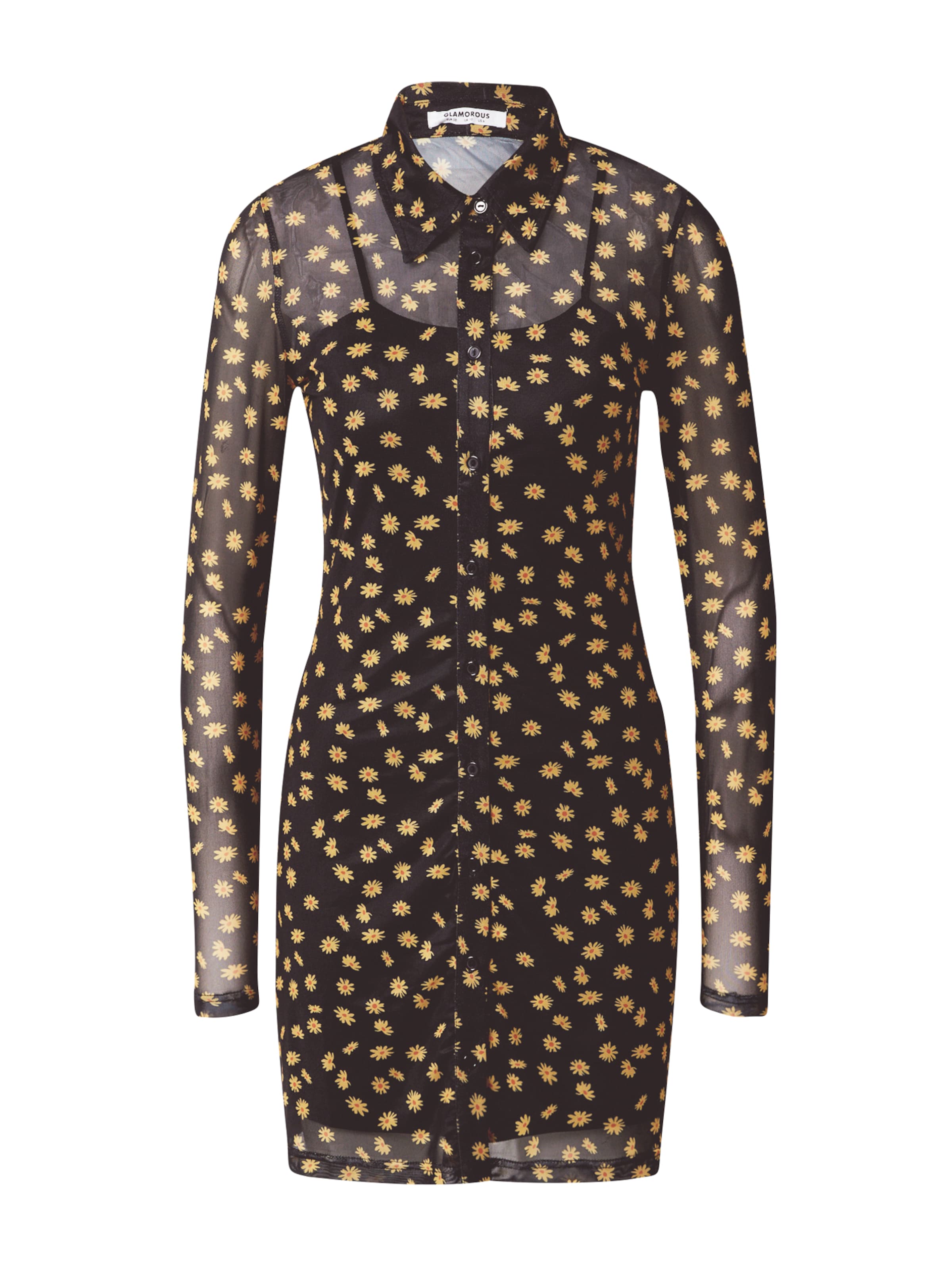 GLAMOROUS Kleid in Schwarz: Vorderseite