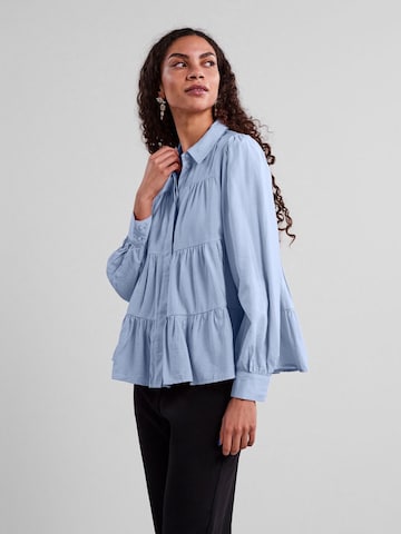 Y.A.S Blouse 'Pala' in Blauw: voorkant