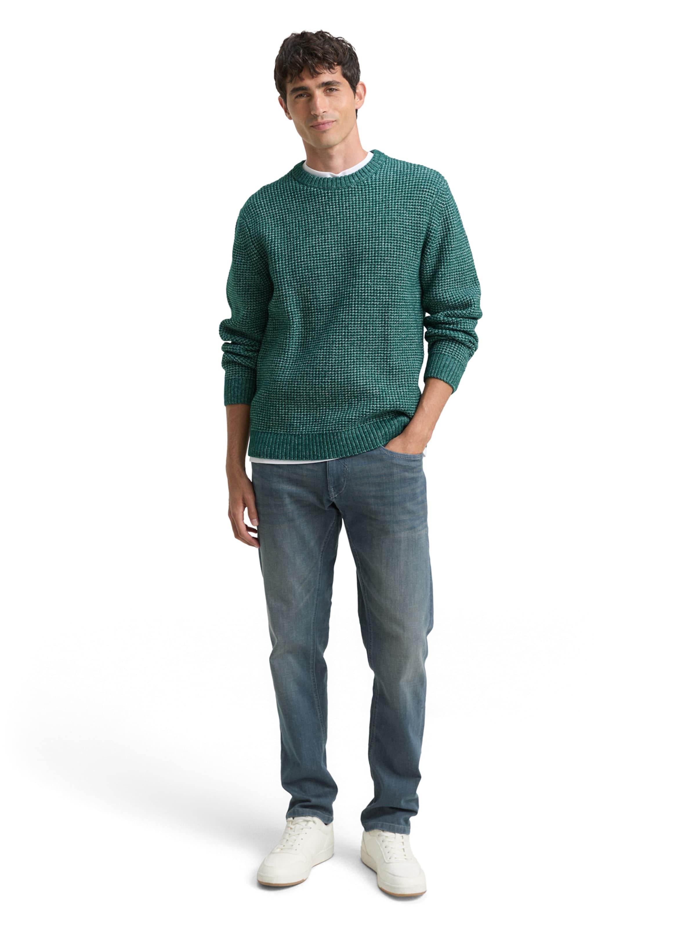 TOM TAILOR Свитер в Зеленый