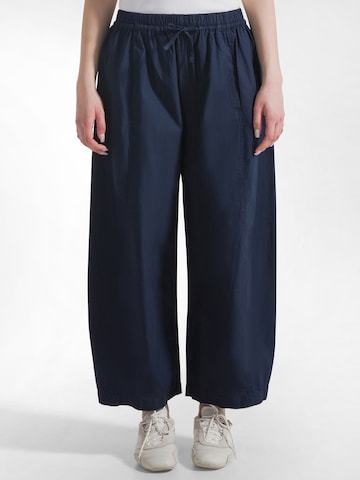 DEHA Loosefit Broek in Blauw: voorkant