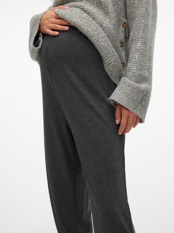 Loosefit Pantalon MAMALICIOUS en gris