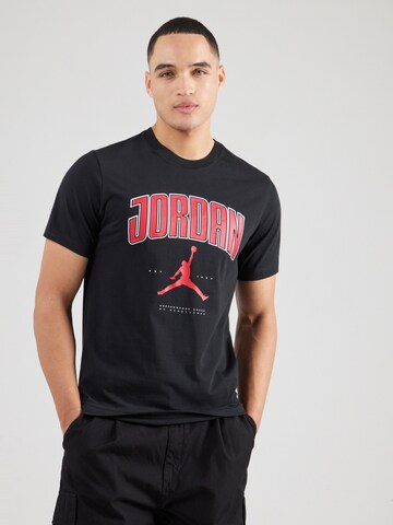 Jordan - Camisa 'CITY 88' em preto: frente