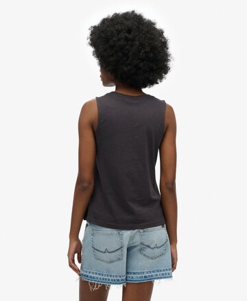 Superdry Top 'Tokyo' in Grijs