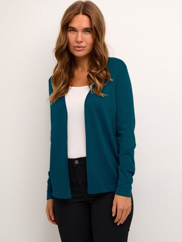 Kaffe Knit Cardigan 'Fenia Astrid' in Blue: front