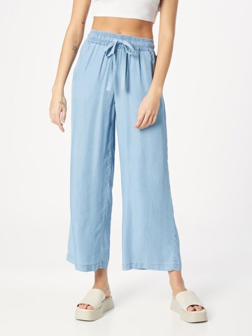 Soyaconcept Wide leg Broek in Blauw: voorkant