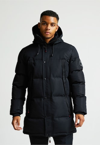 Zavetti Canada Winter parka 'Aylmer' in Black: front