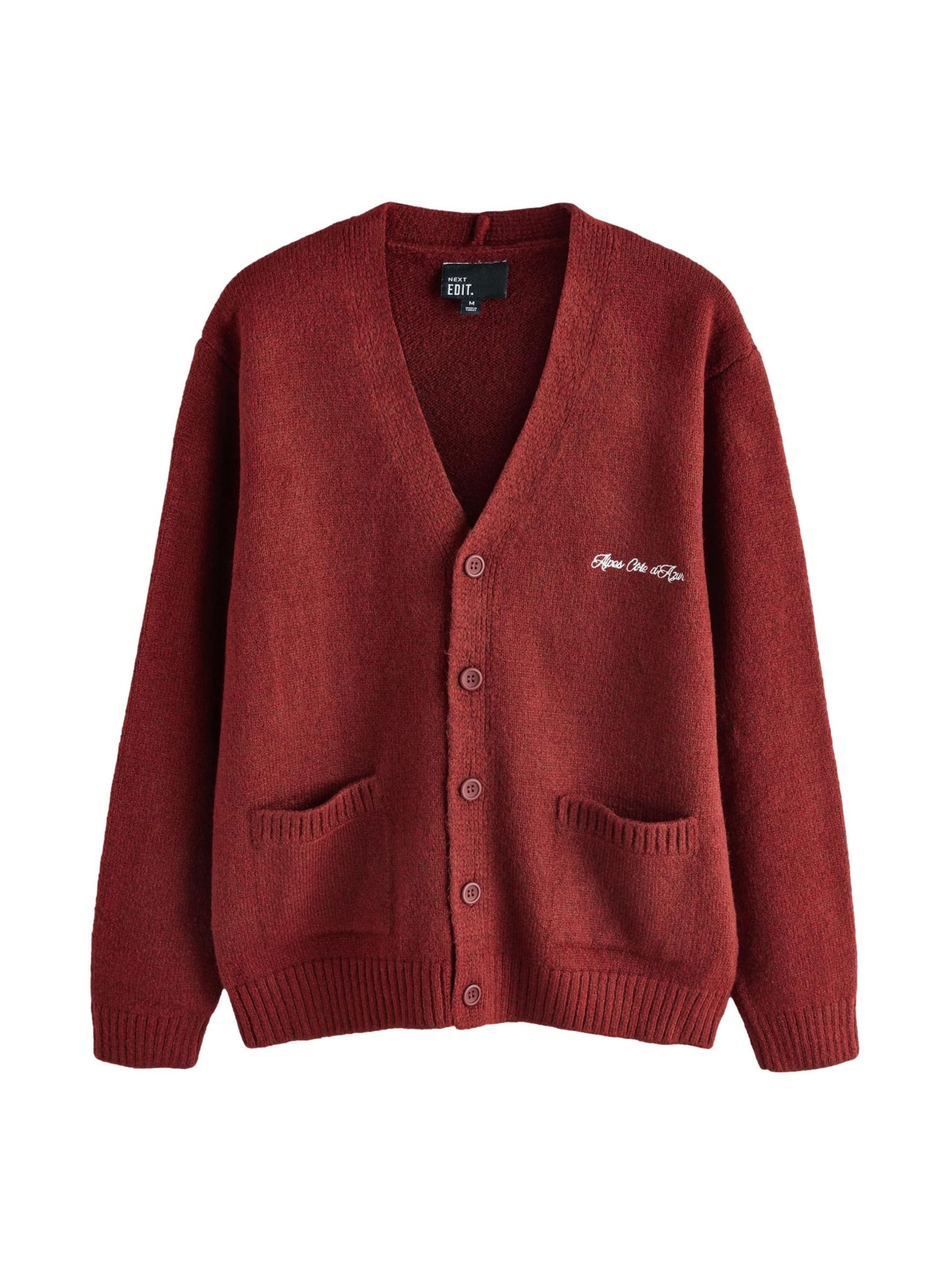 Next - Cárdigan en rojo: frente