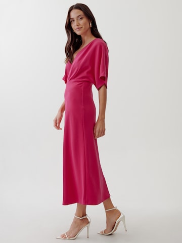 Tussah Dress 'VALARIE' in Pink