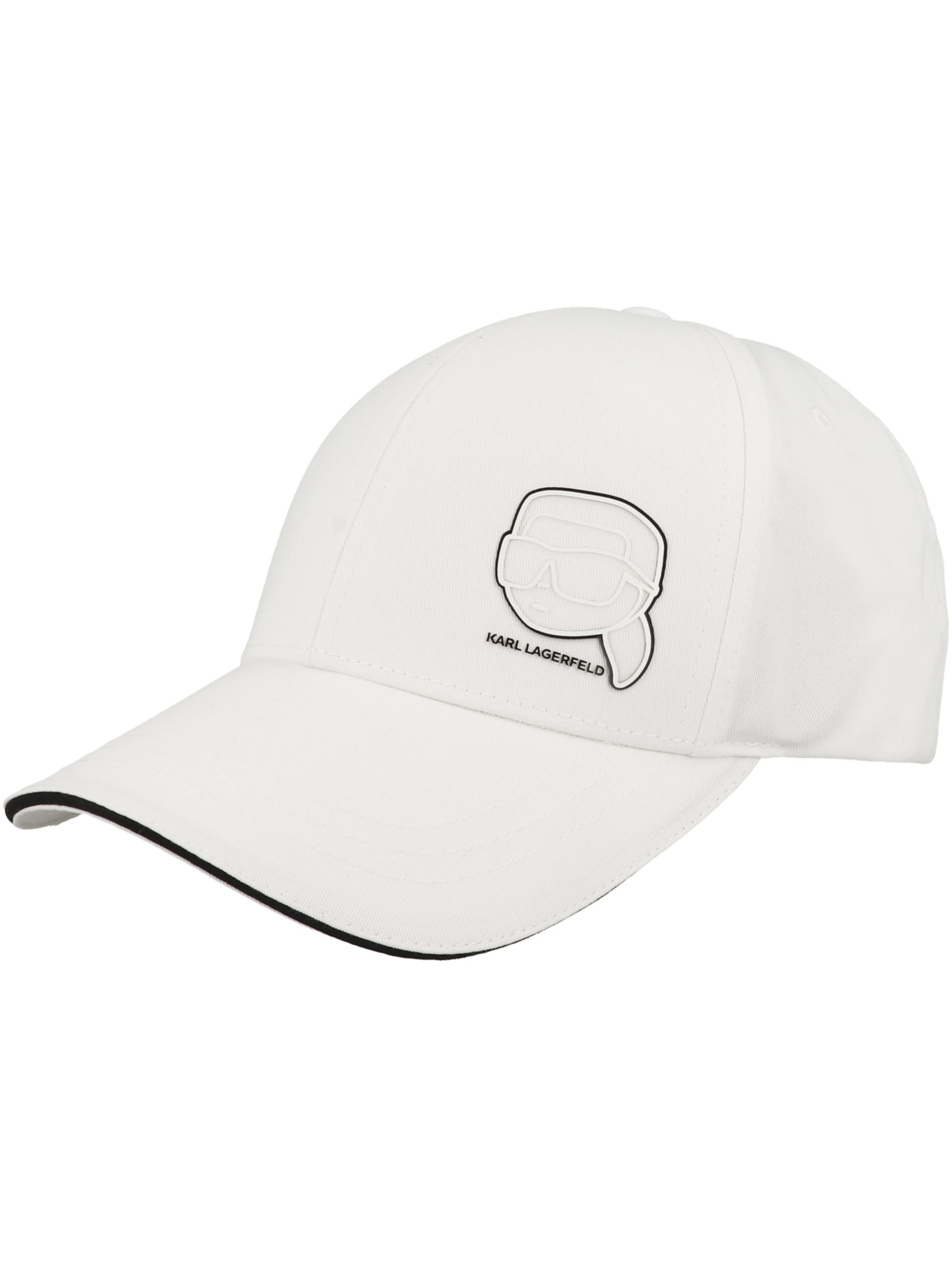 Karl Lagerfeld Cap in 55-60 in weiß, Produktansicht